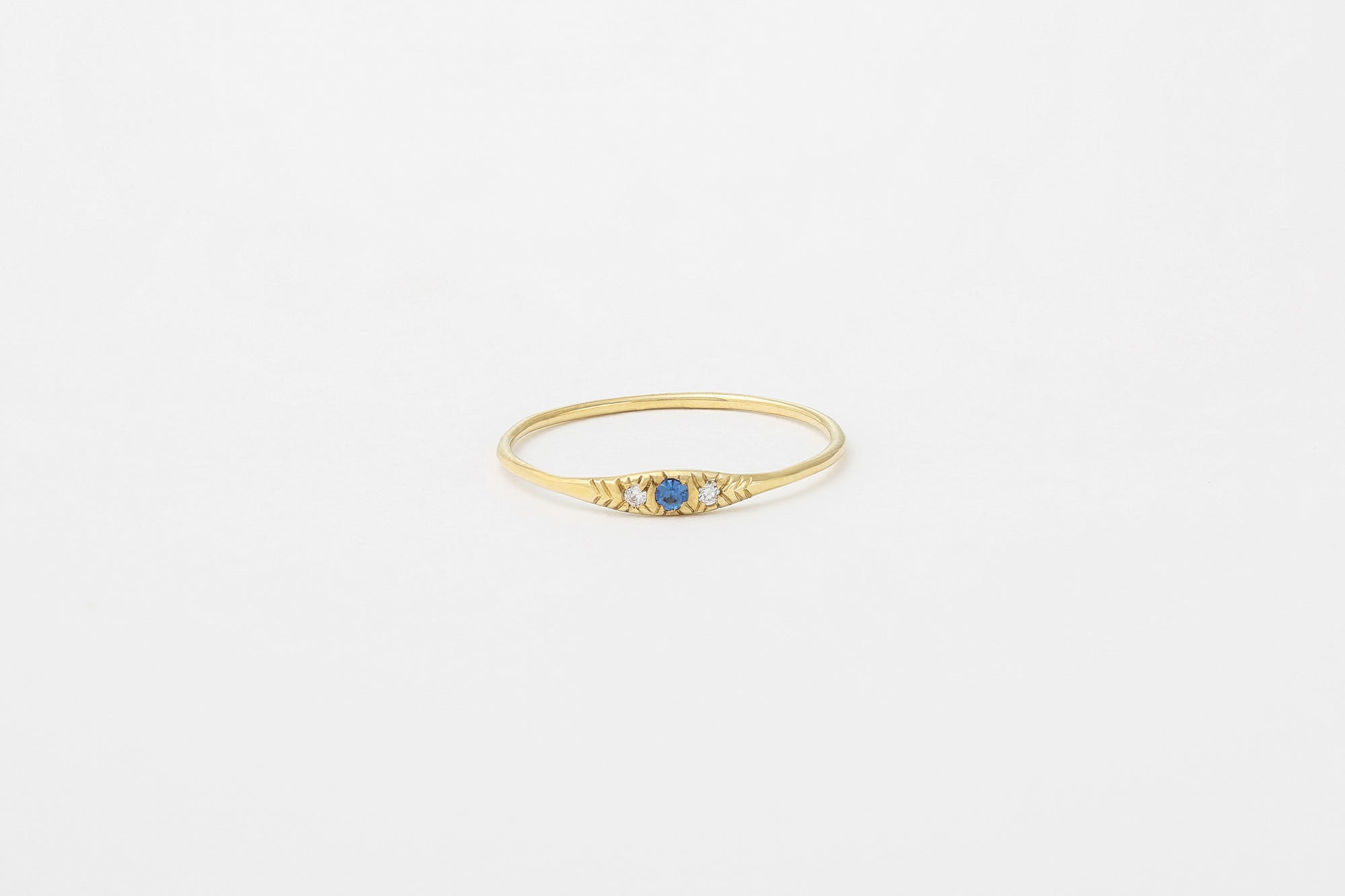 Sapphire Ovate I Ring