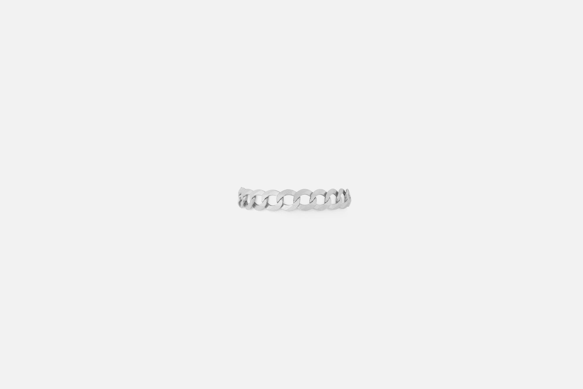 Thick Curb Chain Ring