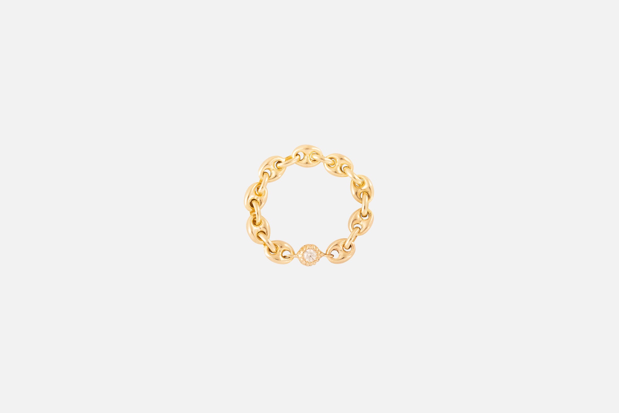Diamond Bubble Chain Ring